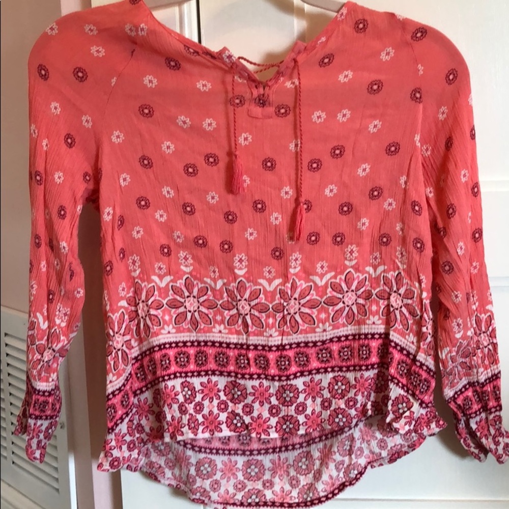 Girls size 12 justice shirt
